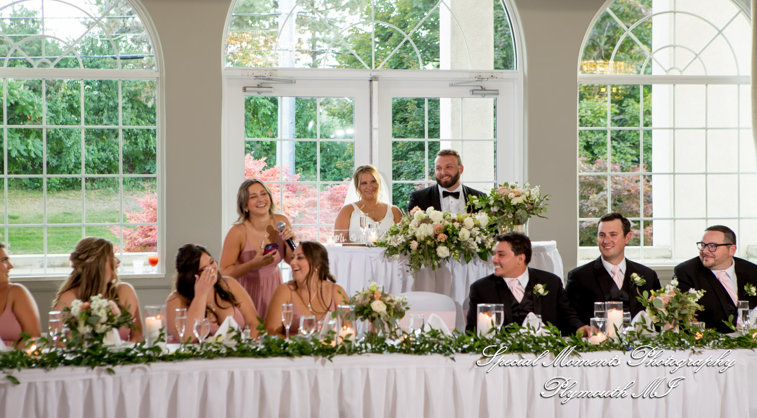 Aidan & Alex at Italian American Club Livonia MI wedding photograph