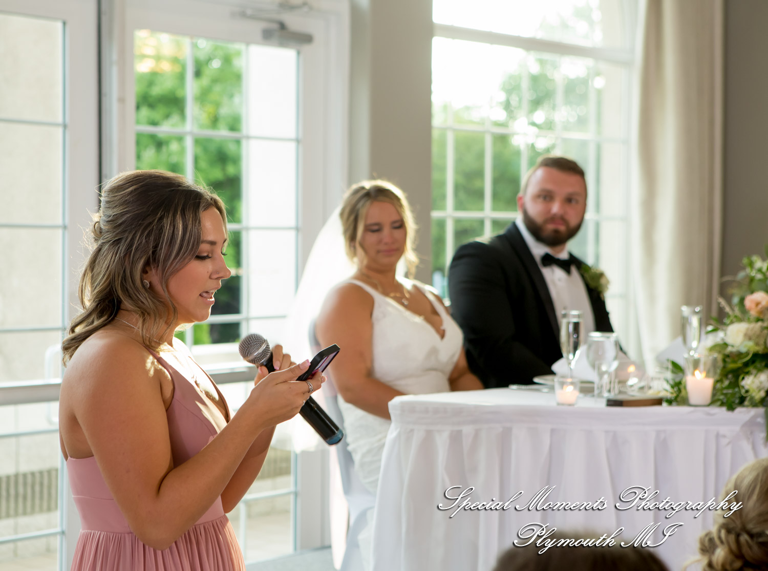 Aidan & Alex at Italian American Club Livonia MI wedding photograph