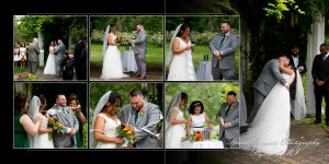 Coffee Table Design - Evelyn & Christopher at Wellers Saline MI wedding album photograph