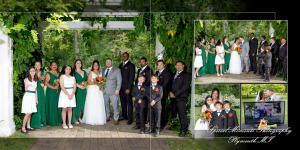 Coffee Table Design - Evelyn & Christopher at Wellers Saline MI wedding album photograph