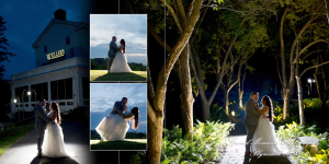 Coffee Table Design - Evelyn & Christopher at Wellers Saline MI wedding album photograph