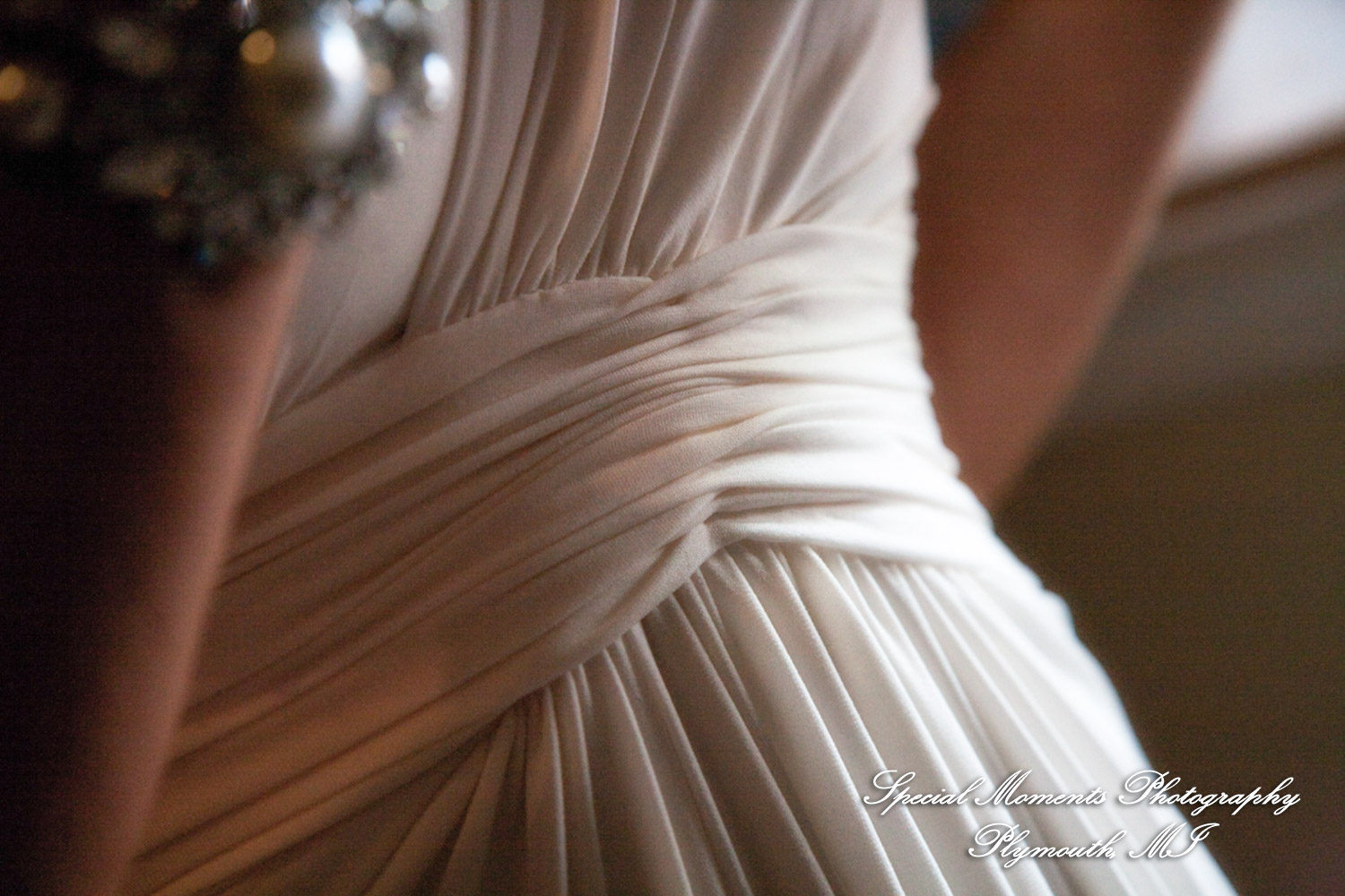 Pete & Paula at Fiamma Grill Plymouth MI wedding photograph