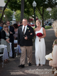 Pete & Paula at Fiamma Grill Plymouth MI wedding photograph