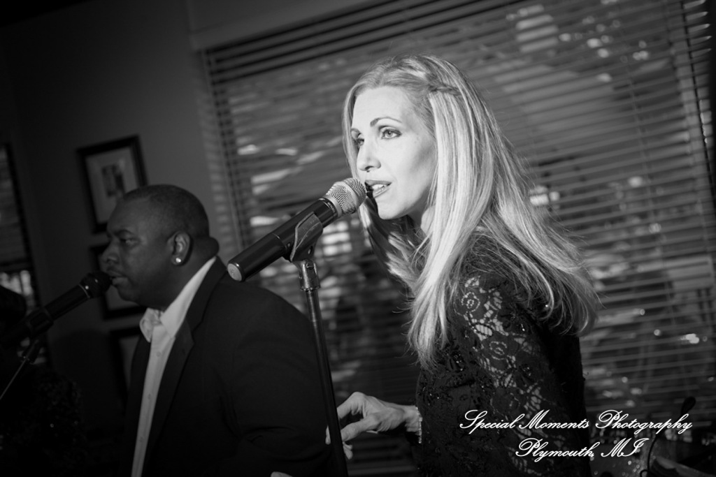 Pete & Paula at Fiamma Grill Plymouth MI wedding photograph