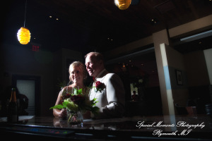 Pete & Paula at Fiamma Grill Plymouth MI wedding photograph