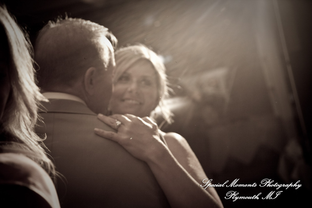 Pete & Paula at Fiamma Grill Plymouth MI wedding photograph