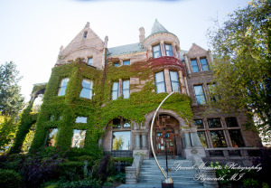 Andrea & Jonathan at The Whitney Detroit MI wedding photograph