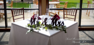 Heather & Clark at Stonebridge Golf Club Ann Arbor MI wedding photograph