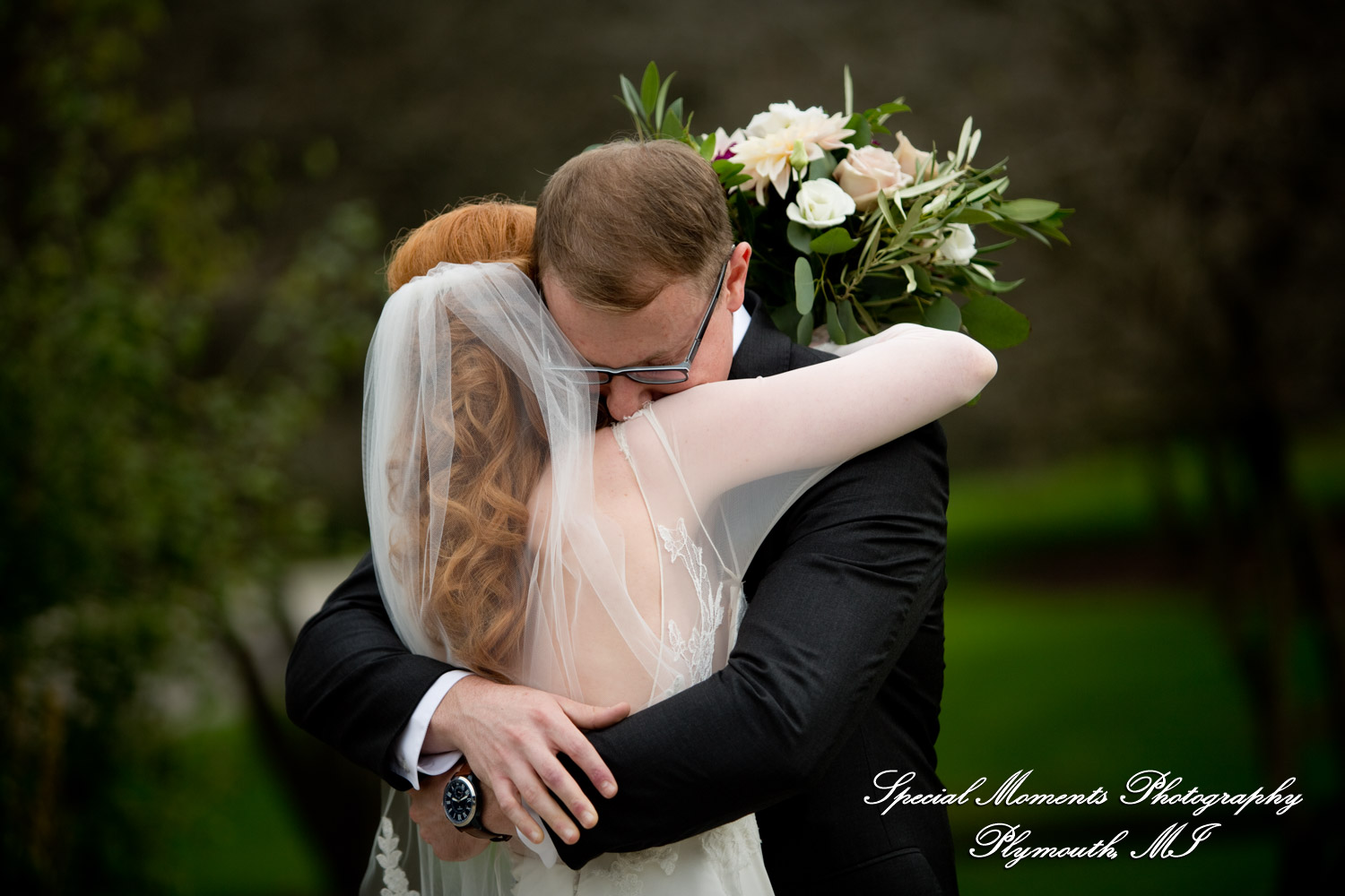 Heather & Clark at Stonebridge Golf Club Ann Arbor MI wedding photograph