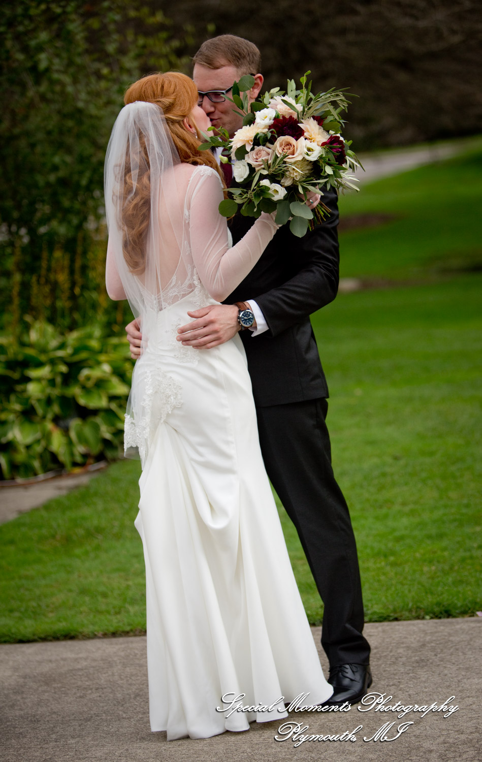 Heather & Clark at Stonebridge Golf Club Ann Arbor MI wedding photograph