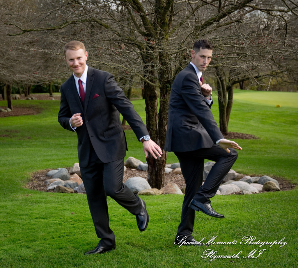 Heather & Clark at Stonebridge Golf Club Ann Arbor MI wedding photograph