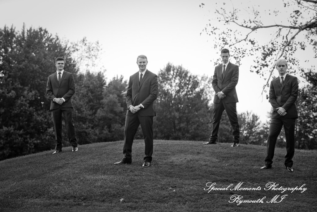 Heather & Clark at Stonebridge Golf Club Ann Arbor MI wedding photograph