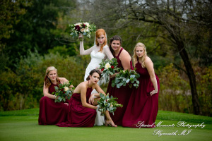 Heather & Clark at Stonebridge Golf Club Ann Arbor MI wedding photograph