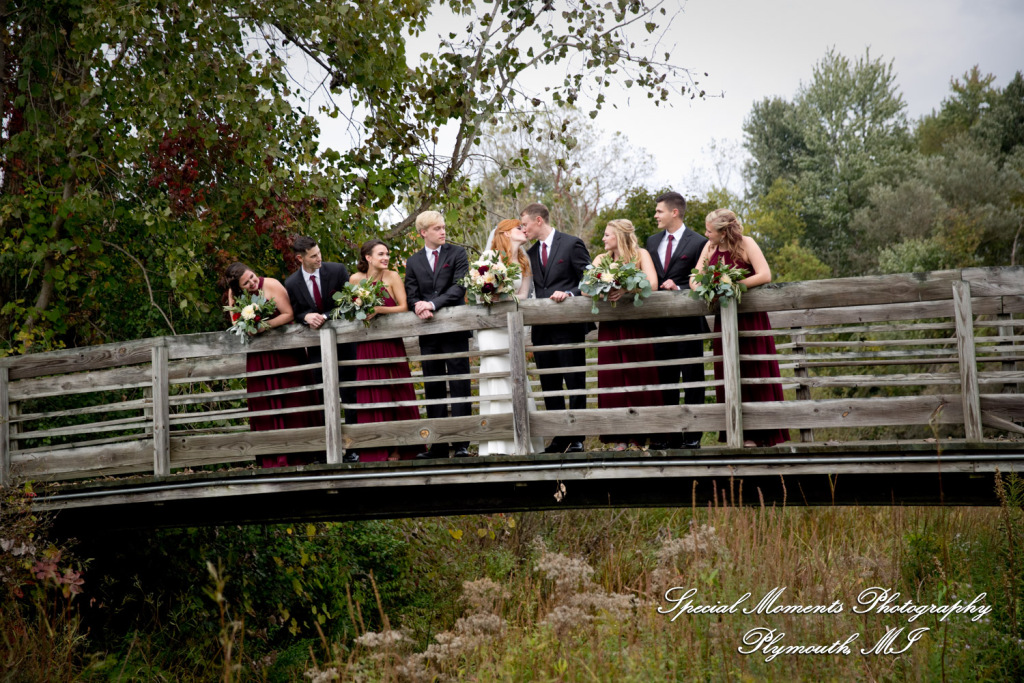 Heather & Clark at Stonebridge Golf Club Ann Arbor MI wedding photograph