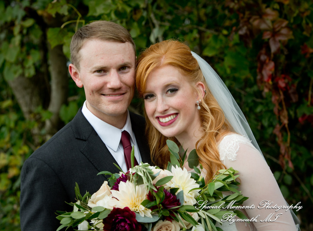 Heather & Clark at Stonebridge Golf Club Ann Arbor MI wedding photograph