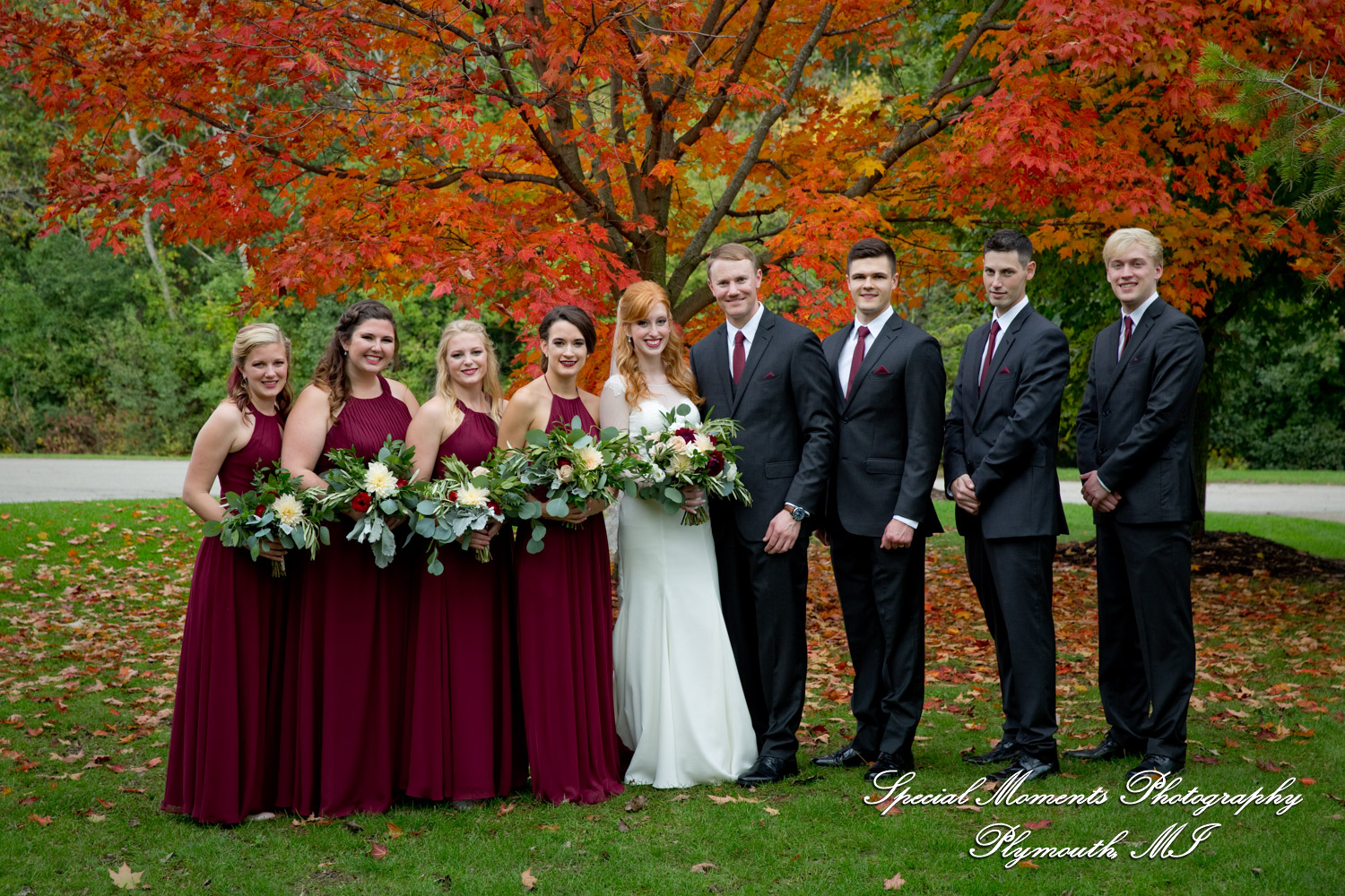 Heather & Clark at Stonebridge Golf Club Ann Arbor MI wedding photograph