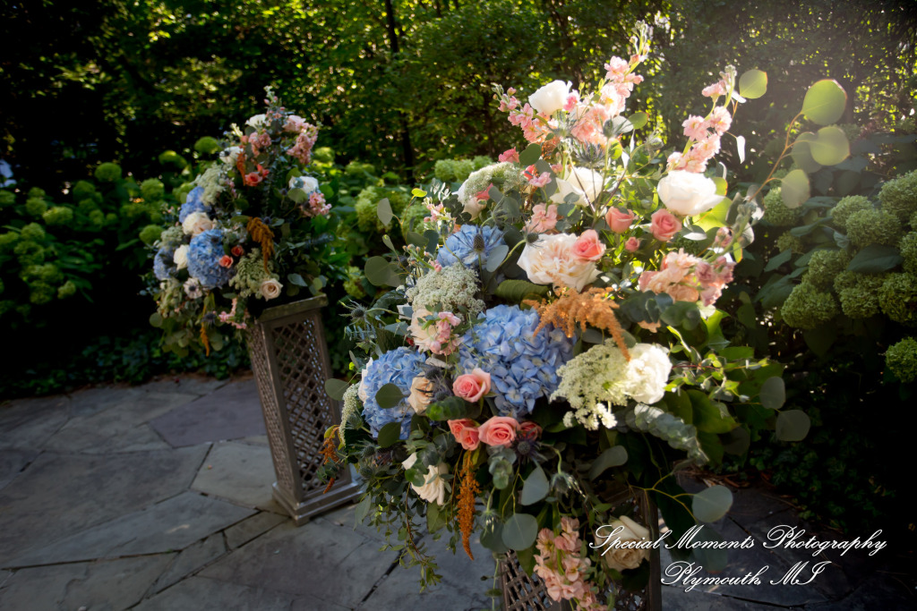 Andrea & Jonathan at The Whitney Detroit MI wedding photograph