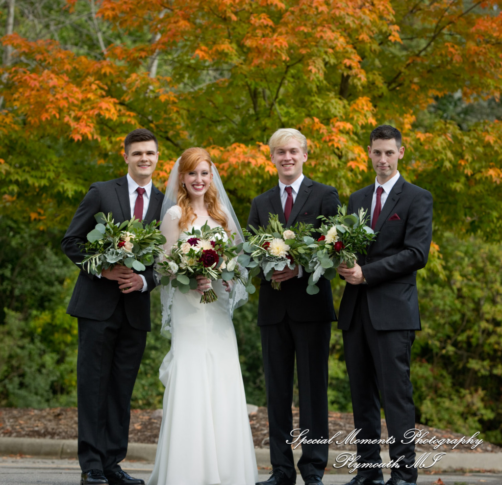 Heather & Clark at Stonebridge Golf Club Ann Arbor MI wedding photograph