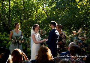 Andrea & Jonathan at The Whitney Detroit MI wedding photograph