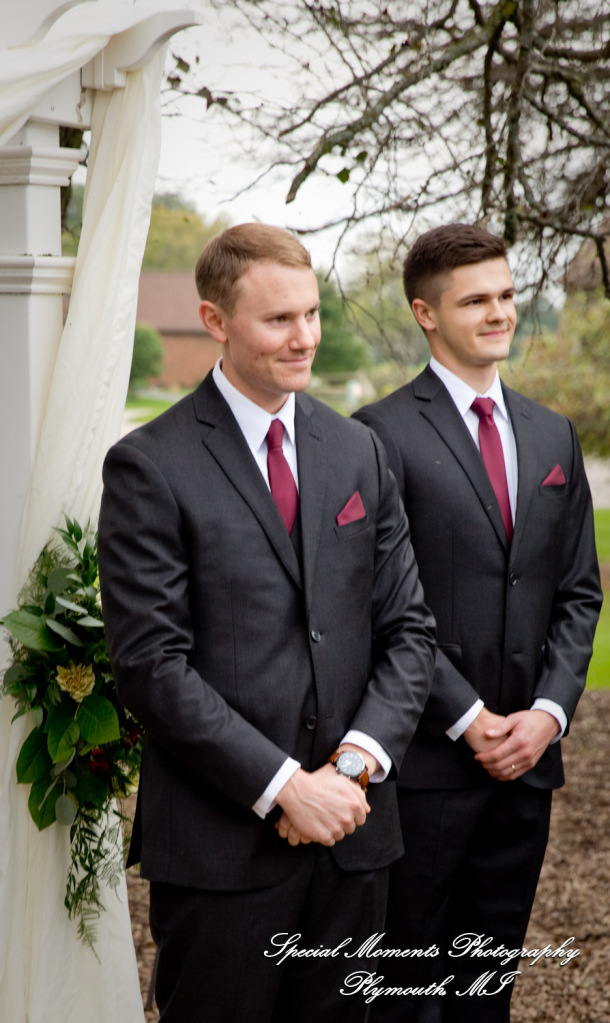 Heather & Clark at Stonebridge Golf Club Ann Arbor MI wedding photograph