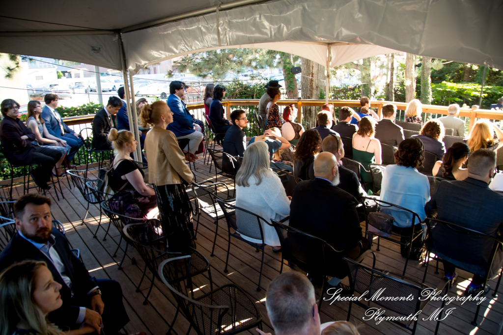 Andrea & Jonathan at The Whitney Detroit MI wedding photograph