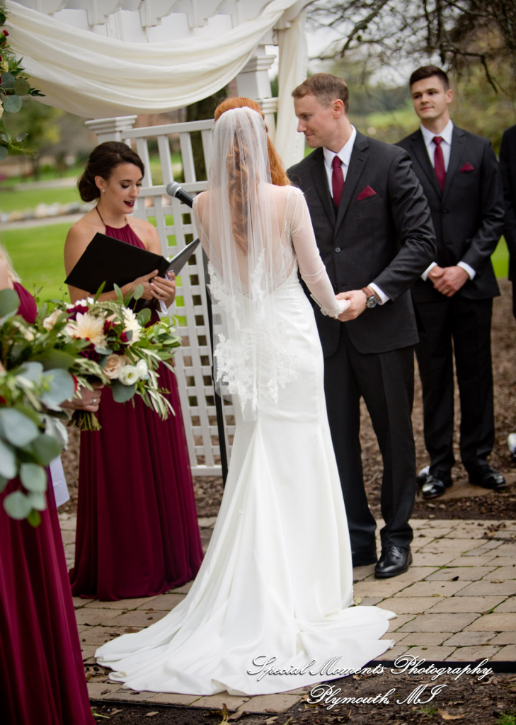 Heather & Clark at Stonebridge Golf Club Ann Arbor MI wedding photograph