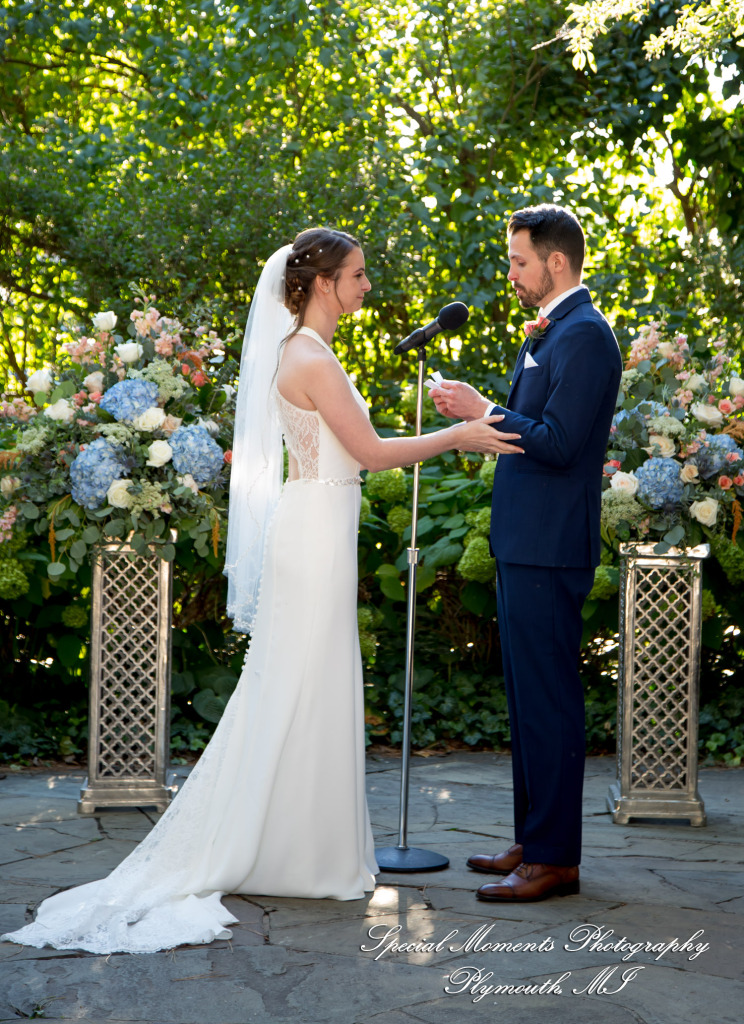 Andrea & Jonathan at The Whitney Detroit MI wedding photograph