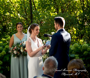 Andrea & Jonathan at The Whitney Detroit MI wedding photograph