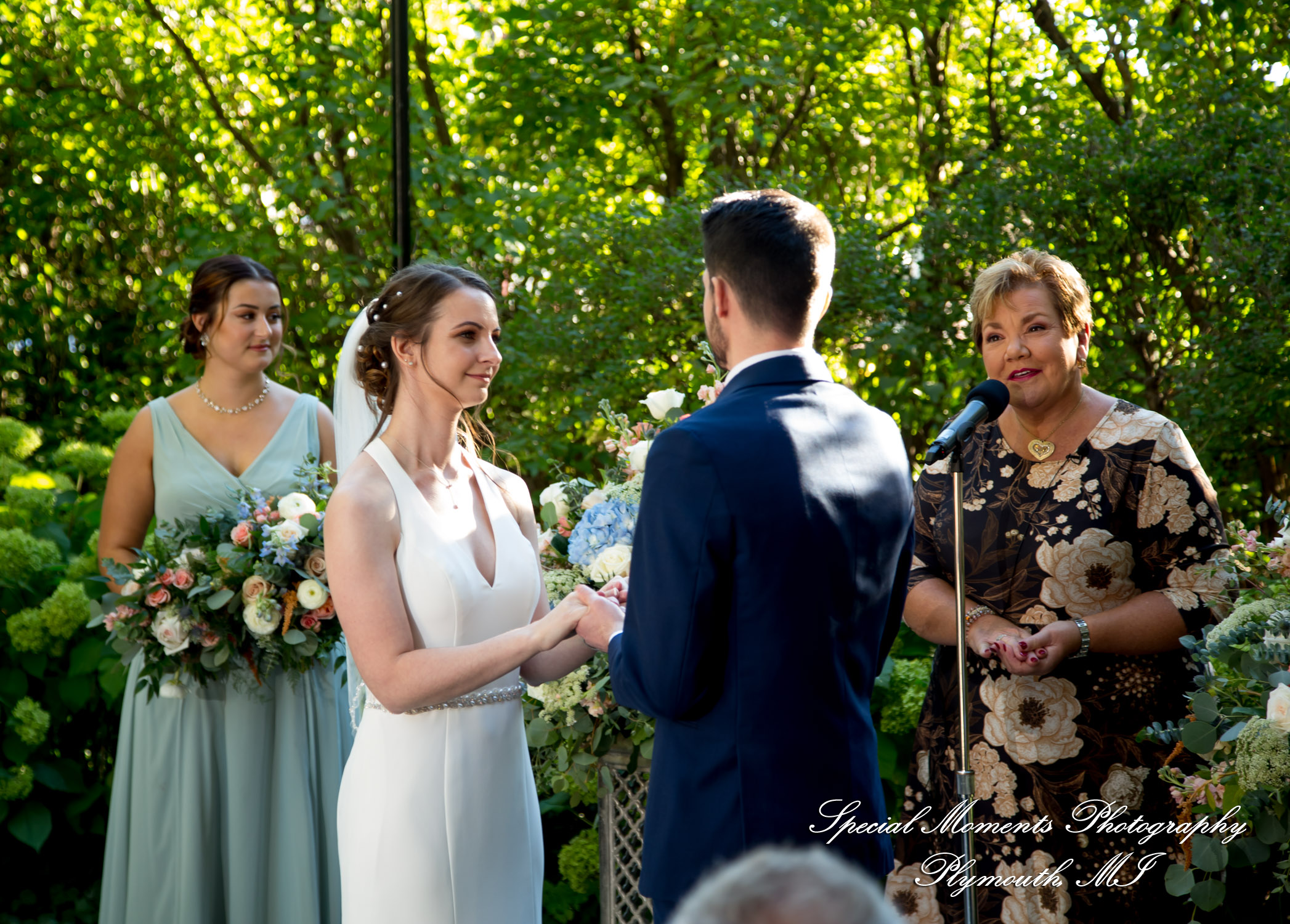 Andrea & Jonathan at The Whitney Detroit MI wedding photograph