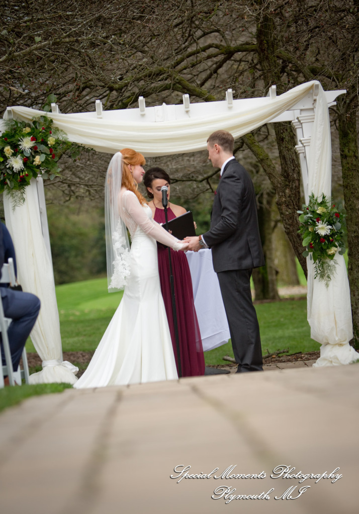 Heather & Clark at Stonebridge Golf Club Ann Arbor MI wedding photograph