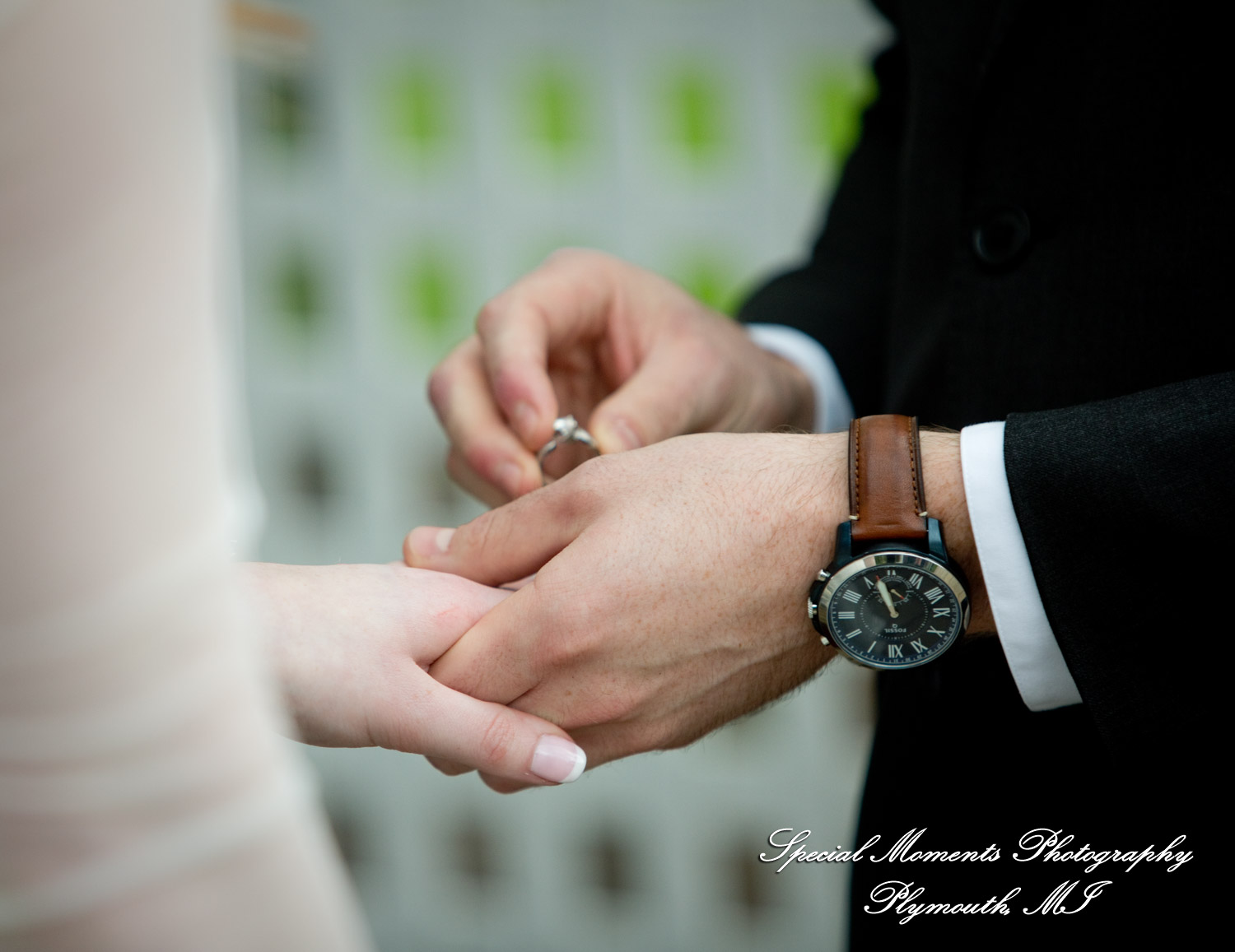 Heather & Clark at Stonebridge Golf Club Ann Arbor MI wedding photograph