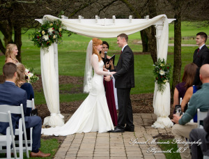 Heather & Clark at Stonebridge Golf Club Ann Arbor MI wedding photograph