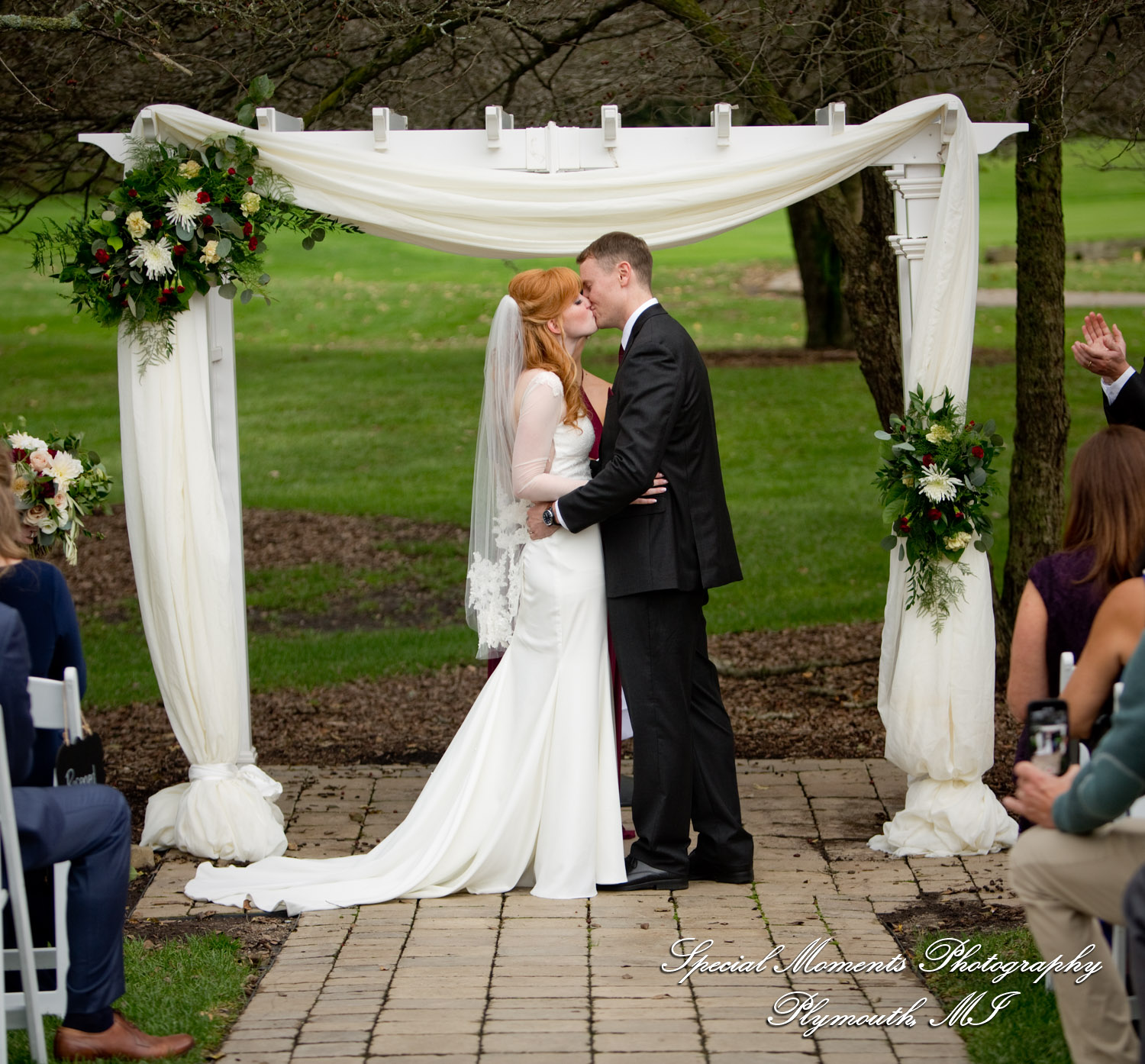 Heather & Clark at Stonebridge Golf Club Ann Arbor MI wedding photograph