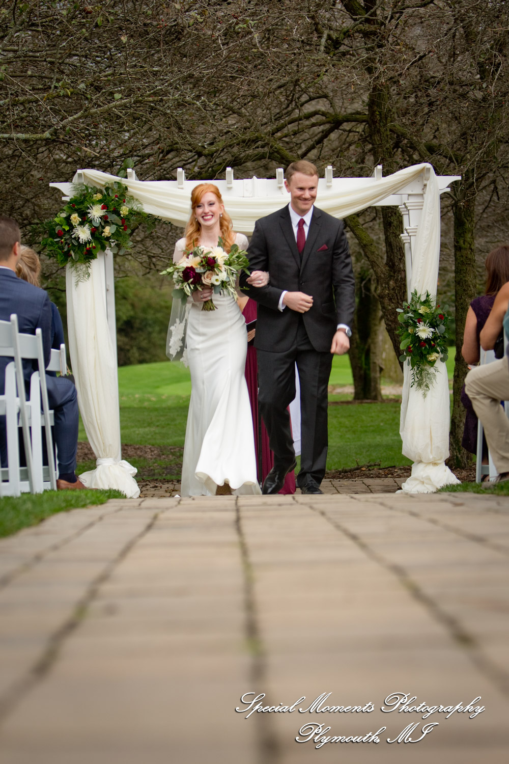 Heather & Clark at Stonebridge Golf Club Ann Arbor MI wedding photograph