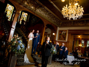 Andrea & Jonathan at The Whitney Detroit MI wedding photograph