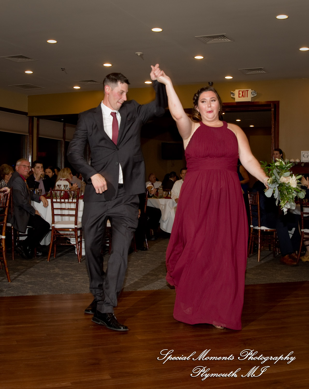 Heather & Clark at Stonebridge Golf Club Ann Arbor MI wedding photograph