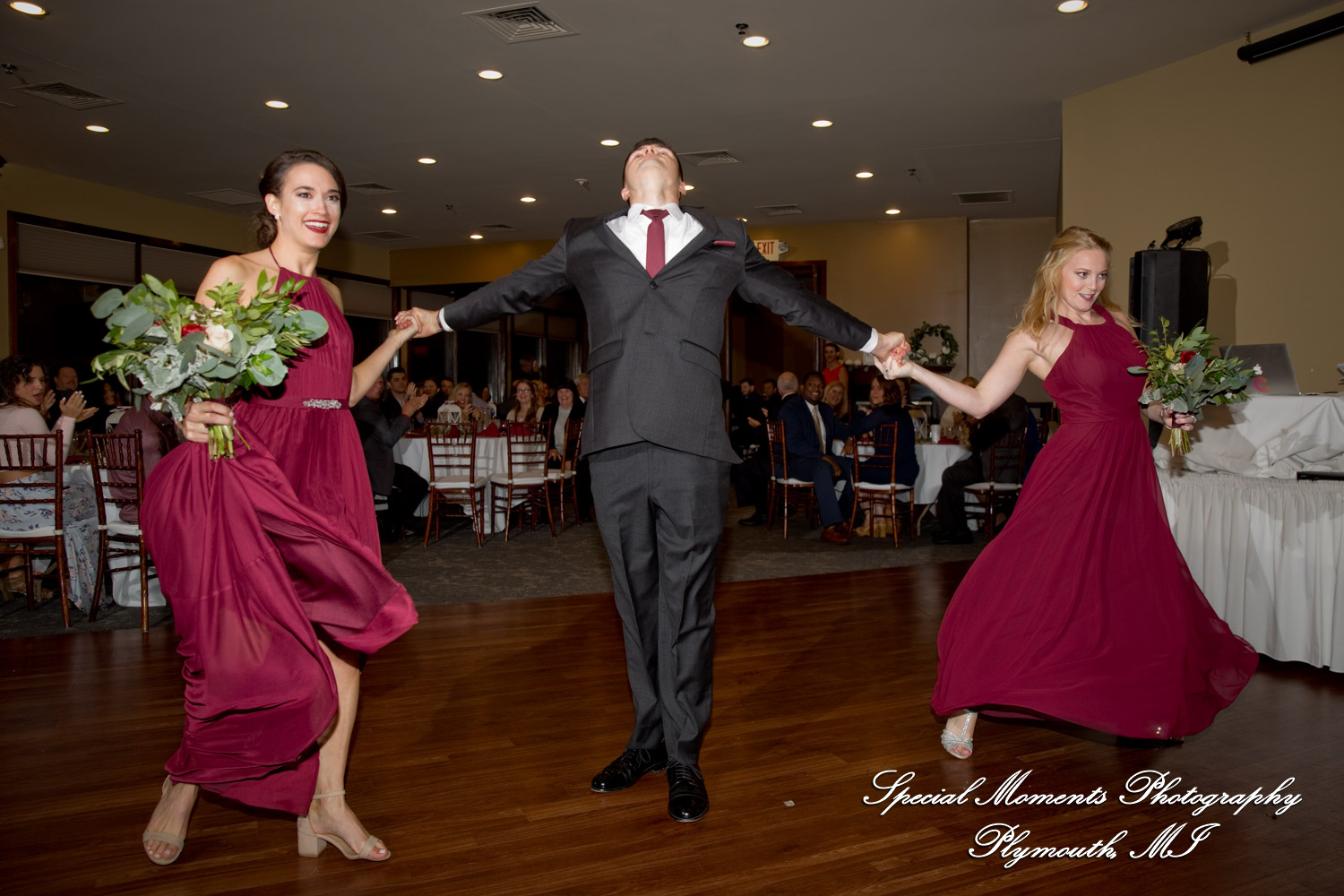 Heather & Clark at Stonebridge Golf Club Ann Arbor MI wedding photograph