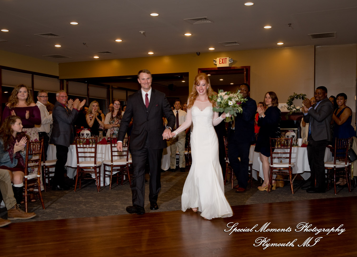 Heather & Clark at Stonebridge Golf Club Ann Arbor MI wedding photograph