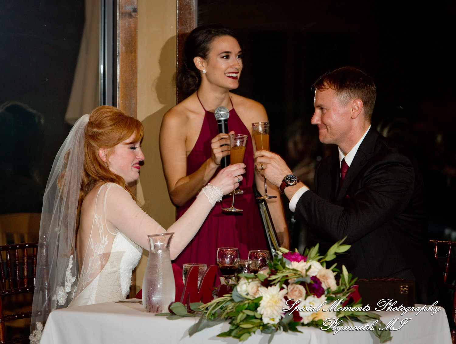 Heather & Clark at Stonebridge Golf Club Ann Arbor MI wedding photograph