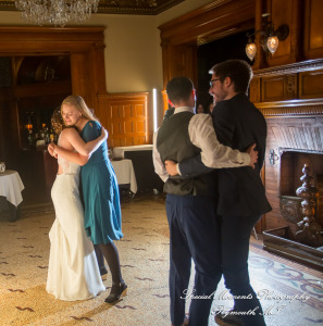 Andrea & Jonathan at The Whitney Detroit MI wedding photograph
