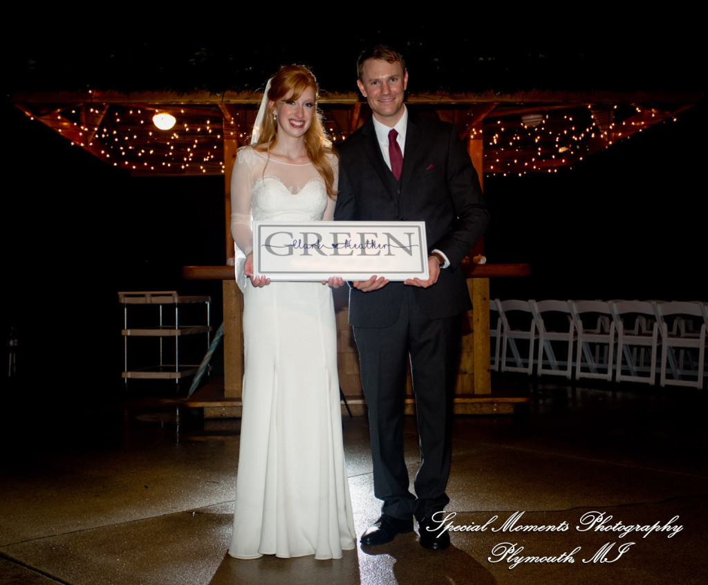 Heather & Clark at Stonebridge Golf Club Ann Arbor MI wedding photograph