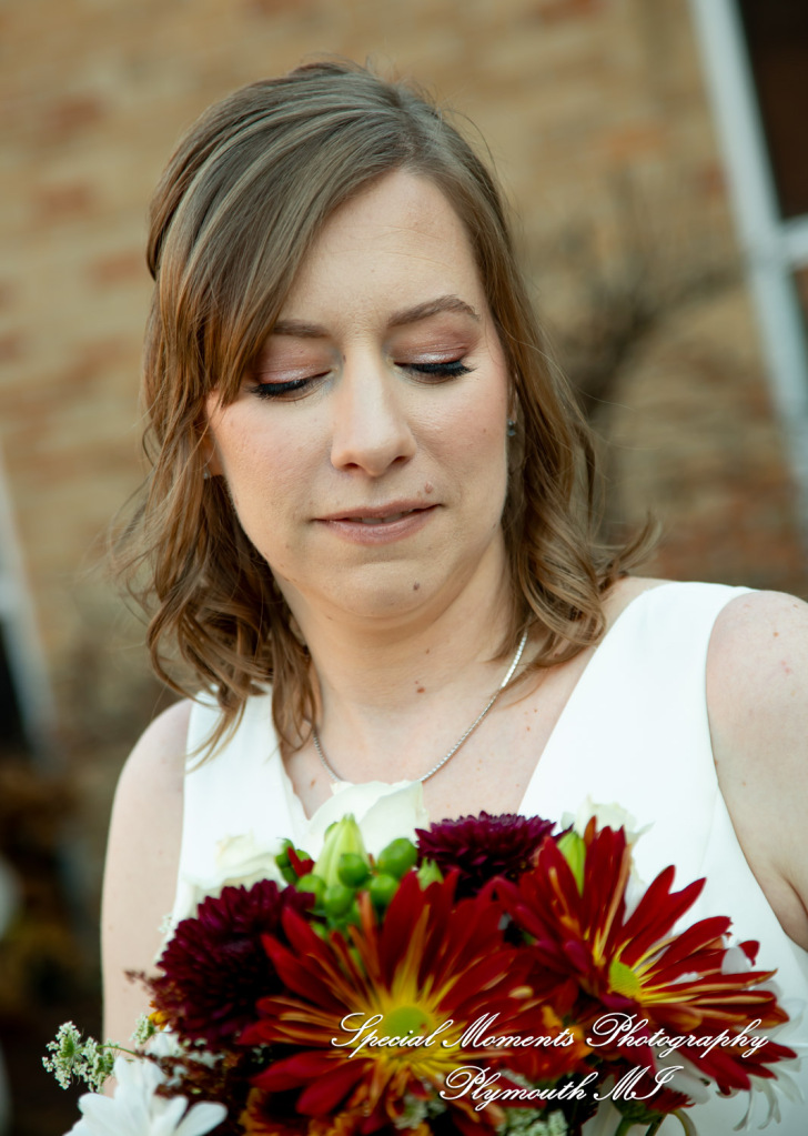 Julianne & Sean at Newburg United Methodist Livonia MI wedding photograph