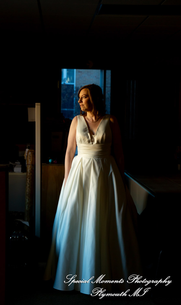 Julianne & Sean at Newburg United Methodist Livonia MI wedding photograph