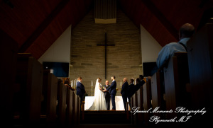 Julianne & Sean at Newburg United Methodist Livonia MI wedding photograph