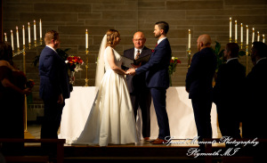 Julianne & Sean at Newburg United Methodist Livonia MI wedding photograph