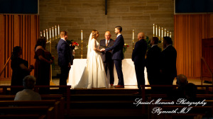 Julianne & Sean at Newburg United Methodist Livonia MI wedding photograph