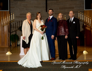 Julianne & Sean at Newburg United Methodist Livonia MI wedding photograph