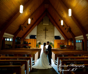 Julianne & Sean at Newburg United Methodist Livonia MI wedding photograph