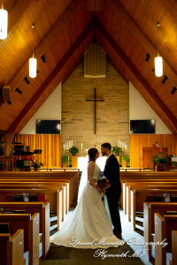 Julianne & Sean at Newburg United Methodist Livonia MI wedding photograph