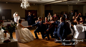 Julianne & Sean at One Under Banquet Hall Livonia MI wedding photograph